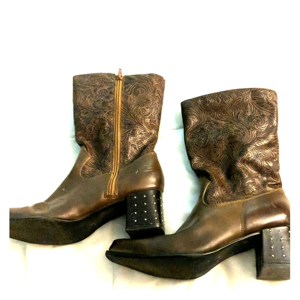Vintage Mary Kate and Ashley Cowboy boots